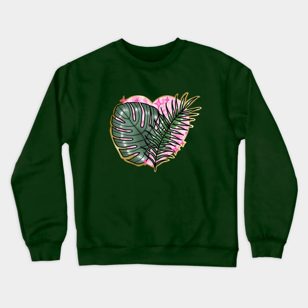 tropical love Crewneck Sweatshirt by chiaraLBart